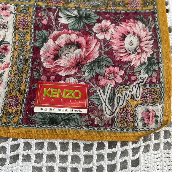 Kenzo Paris scarf/handkerchief - Picture 2 of 6